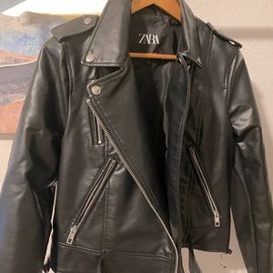 ZARA leather jacket